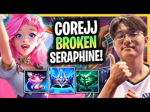 TL COREJJ MADE SERAPHINE SUPPORT LOOK BROKEN! | TL Corejj Seraphine SUPPORT Guide High Elo