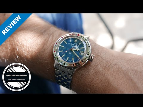 Vostok Amphibia 420059 "Scubadude" Watch Review - Beautiful And Rugged Diver