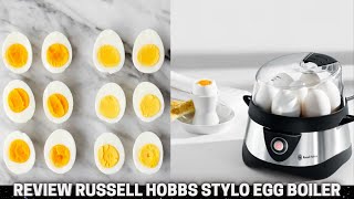 UNBOXING & TRIAL OF RUSSELL HOBBS STYLO EGG BOILER