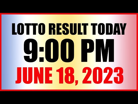 Lotto Result Today 9pm Draw June 18, 2023 Swertres Ez2 Pcso