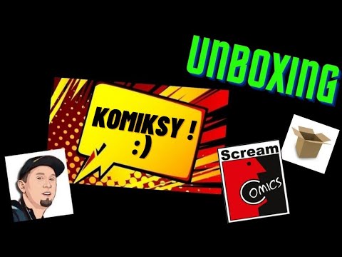 Paczka z komiksami - Unboxing od Scream comics !