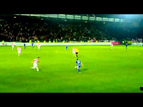 184 Derby Krakowa , Cracovia - Wisła 1:0  6.11.2011 końcówka meczu