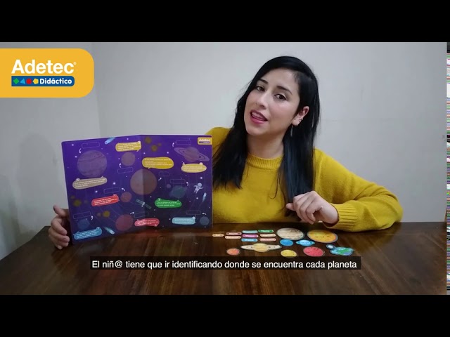Vídeo relacionado con Learning Resources Sistema Solar magnético Gigante