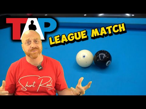 Just TAP it in!!  8 Ball League Match! Ken vs Josh