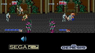 Golden axe Sega Genesis vs Sega CD