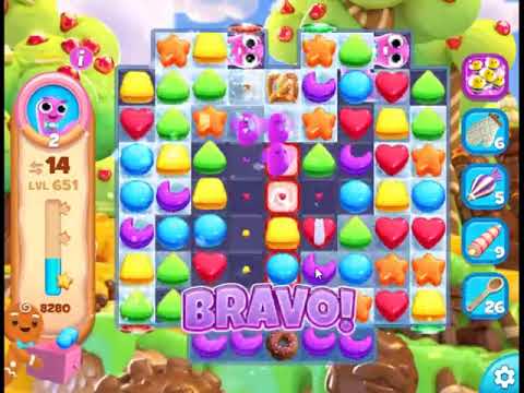 Cookie Jam Blast Level 651 - NO BOOSTERS 🍪 | SKILLGAMING ✔️