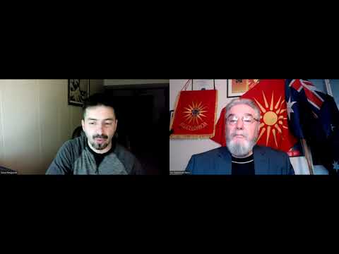 Гоце Панговски со бугарски документи за Бугарите и Македонците