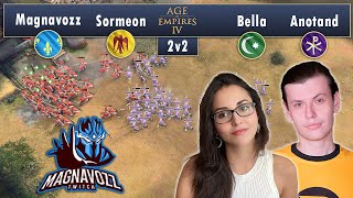 Bella & Anotand vs Magnavozz - The Knight King