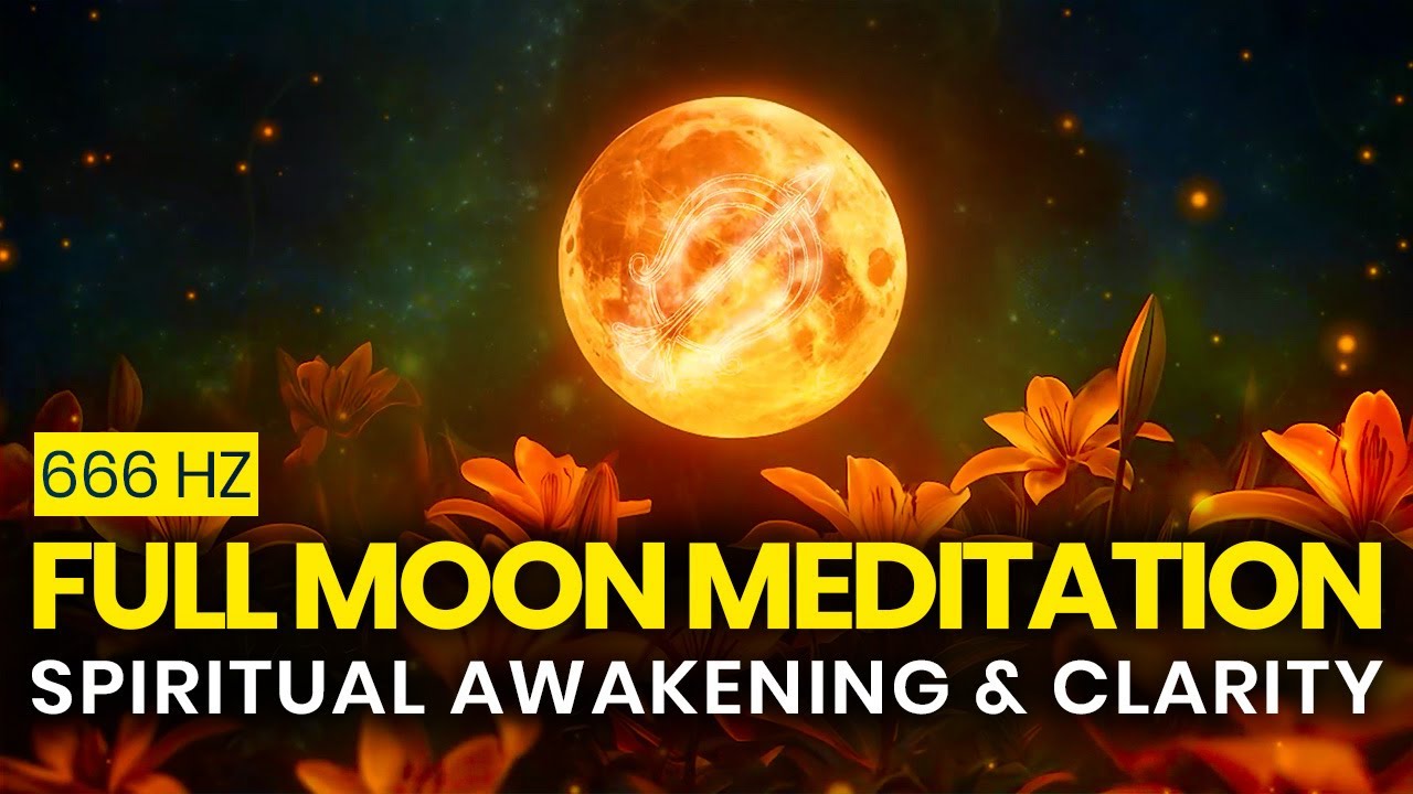 Sagittarius Full Moon: Full Moon Meditation Music for Spiritual Awakening & Clarity