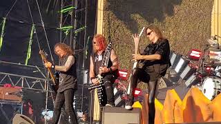 Helloween - live Firenze rock - starlight, ride the sky,  judas, heavy metal is the law