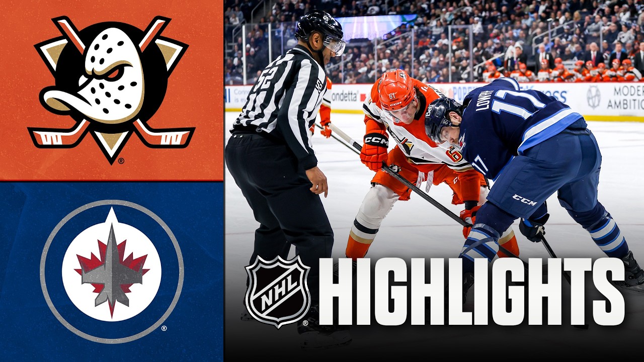 3월11일 위니펙 애너하임 NHL 하이라이트