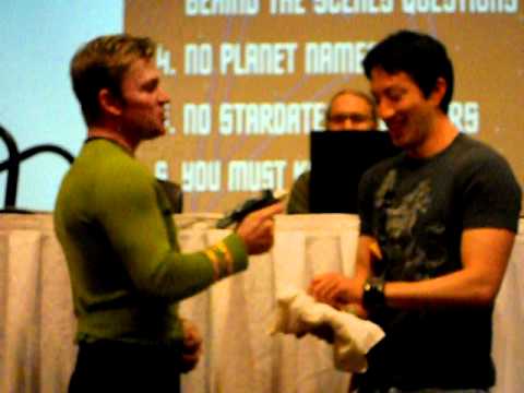 Todd give Vic a Birthday Present