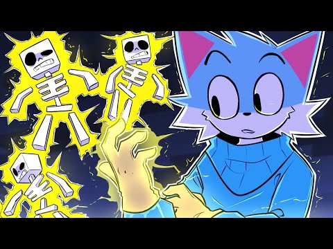 ماين كرافت ولكن عندي قدرات سحرية