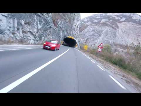 Timelapse motorcycle ride: Nis (Serbia) - Sofia (Bulgaria) Harley Davidson showroom