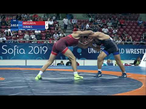 Qual. FS - 60 kg: A. ABDULAEV (RUS) v. E. DURAN (TUR)