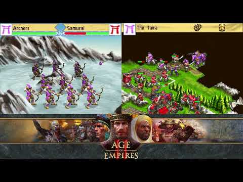 Age of Empires DS Part #7 - Minamoto Yoshitsune Mission #3 - The Battle of Ichi no Tani (3 stars)