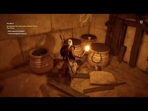 Assassin's Creed: Origins - Side Quest - FIRST BLOOD