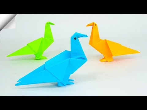DIY paper toys Easy paper birds