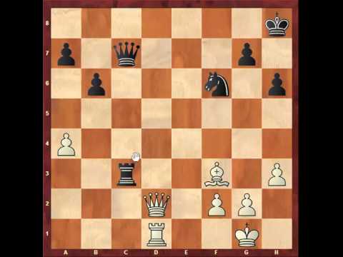 Chess: Queen's Indian game Susan Polgar 2565 - Simen Agdestein 2600 http://sunday.b1u.org ✔️