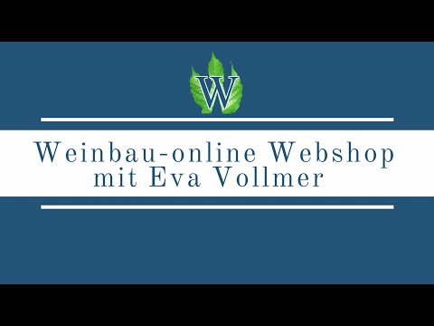 Der Private Weinbau-online Webshop - zum Plausch bei der Winzerin Eva Vollmer