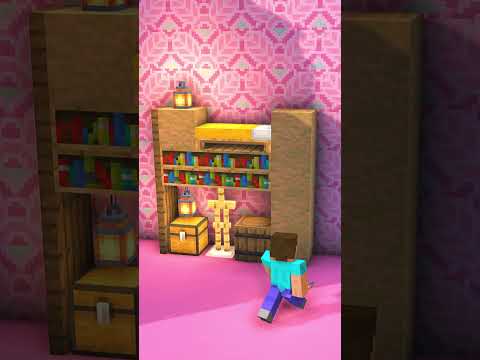 Redstone Realm - Minecraft Small house 🏠#shorts #minecraft