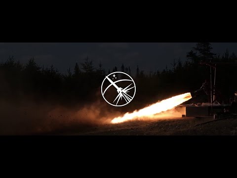 Slowmotion 9,000lbs (40kN) Rocket Engine Hotfires - Space Concordia