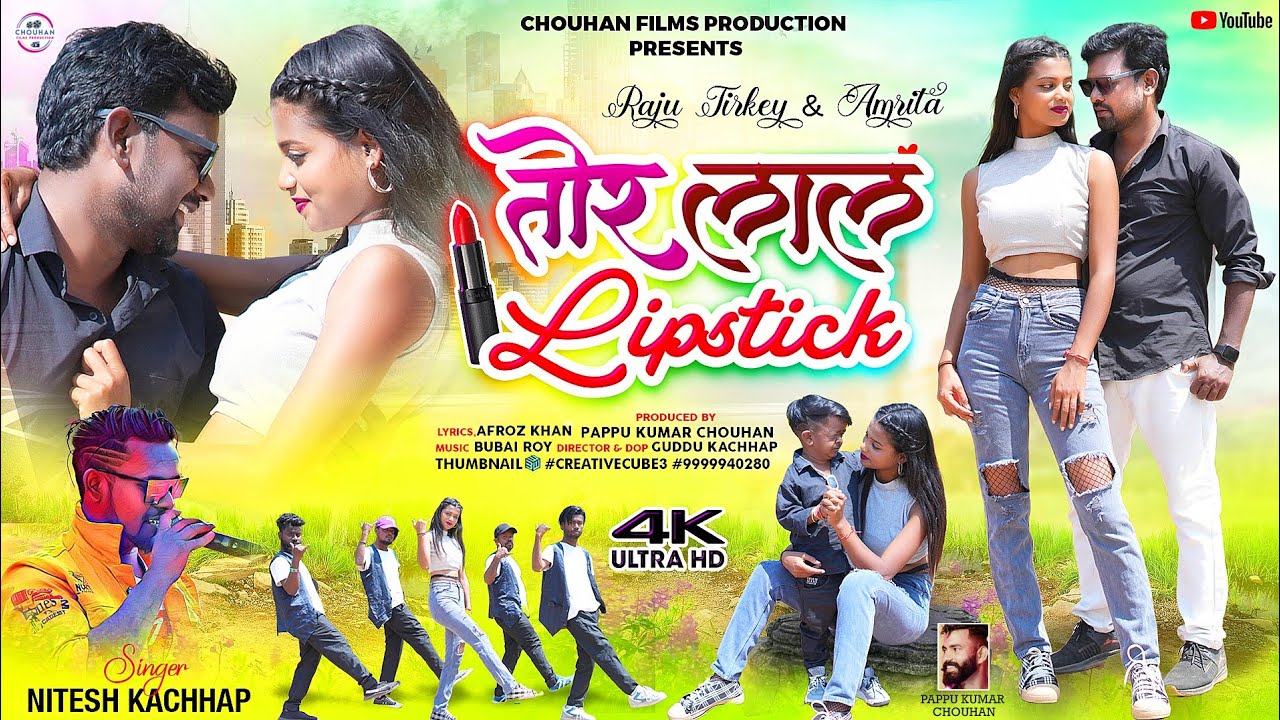 TOR LAL LIPSTIC | #niteshkachhap | Ft. #rajutirkey & Amisha | #newnagpurisong