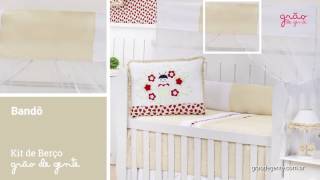 Quarto para Bebê sem Cama Babá Joaninha Charme | Ref: 62938