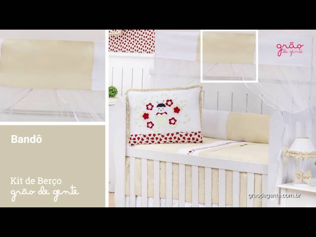 Quarto para Bebê sem Cama Babá Joaninha Charme | Ref: 62938