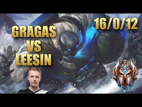 G2 Jankos Gragas Jungle Vs Leesin - KR Challenger Patch 9.20