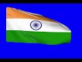 Indian Flag Blue Screen