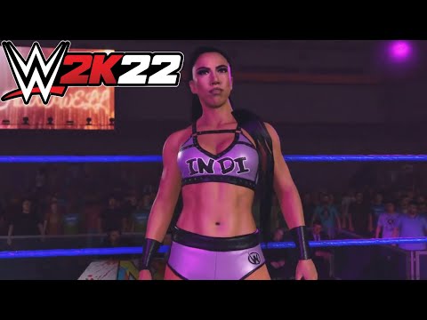 WWE 2K22 - Indi Hartwell (Entrance, Signature, Finisher)