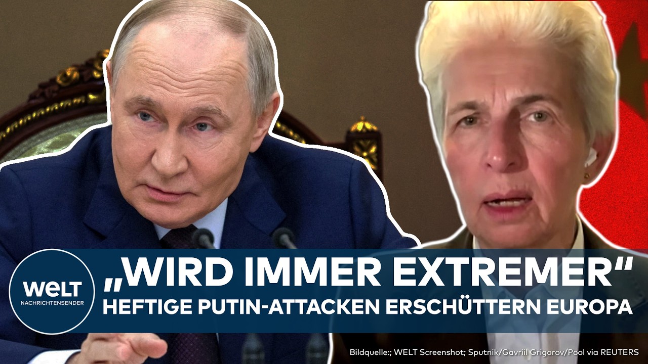 KRIEG IN EUROPA: Brisante Nachrichten! Heftige Putin-Attacken erschüttern den Westen!