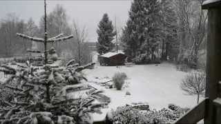 preview picture of video 'Schöne Schneelandschaft bei mir zu Hause'