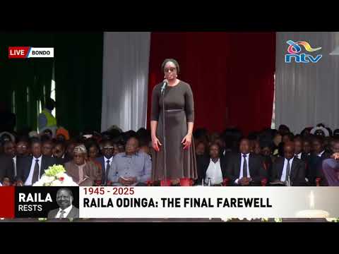 Rosemary Odinga's tribute to her father Raila Odinga