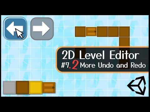 InGame Tilemap Editing - Part 7.2:  Updating the Build History - Undo & Redo Steps - Unity Tutorial