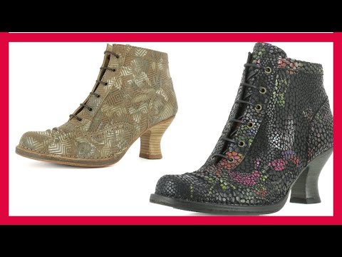CALZADO CÓMODO DE MODA  2020,  2021  OTOÑO INVIERNO  /botines con cordones cómodos . Fashion Love
