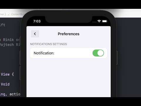 SwiftUI: Custom-styled Preferences screen (Porting Tomato 2 from macOS to iOS)
