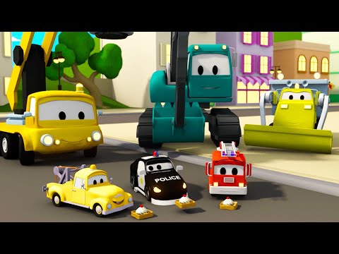 Byggänget - Våffelfabriken - Bilköping 🚧 Tecknade serier för barn