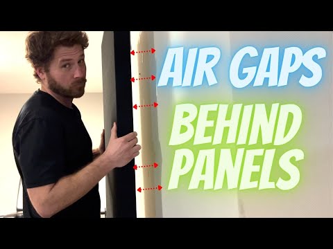 Should I Leave and Air Gap Between Acoustic Panels and Wall?