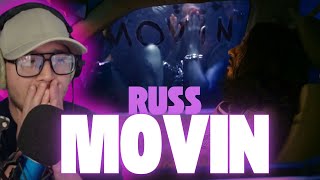 THE VIBES!!! Russ - Movin (Official Visualizer) - REACTION VIDEO