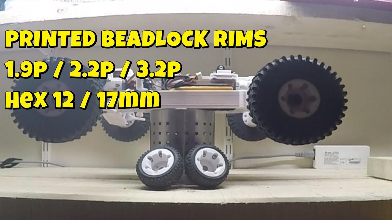 BEADLOCK RIM 19p 22p 32p ULTIMATE PACK Hexa 17 12 3D Print Model