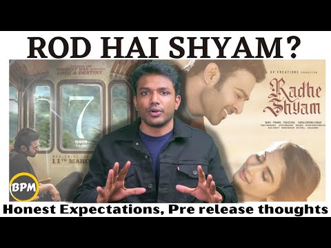 Radhe Shyam Expectations and Thoughts || Another Saaho? || Honest thoughts || Prabhas, Pooja Hegde