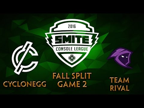 SMITE Console League EU Fall Split Week 2 - CycloneGG vs. Team Rival (Game 2)