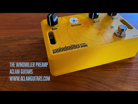 Aclam Guitars Windmiller preamp 2021 yellow image 10
