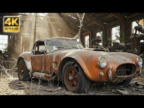 Thumbnail for 1965 Shelby Cobra 427 Restoration (Dusty Garage Find) | POV ASMR Rebuild to GLOSSY ORANGE Show Icon by Supercar, orange, Off-road vehicle, Car, Vehicle, Muscle car