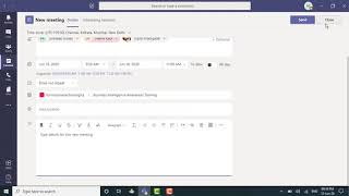 Creating, Sending, Cancelling Meeting invites on MS Teams
