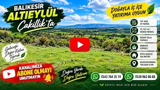 🔥 BALIKESİR’DE 15 DÖNÜM TARLA! 🌿 Resmî Yola ve Meraya Cepheli | Altıey