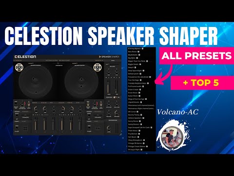 All the presets of the Celestion Speaker Shaper plugin from Softube and my TOP 5 favorite presets.