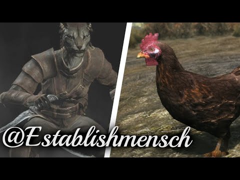 Hahn im Huhn! - Establishmensch (Best of Skyrim - Twitch)